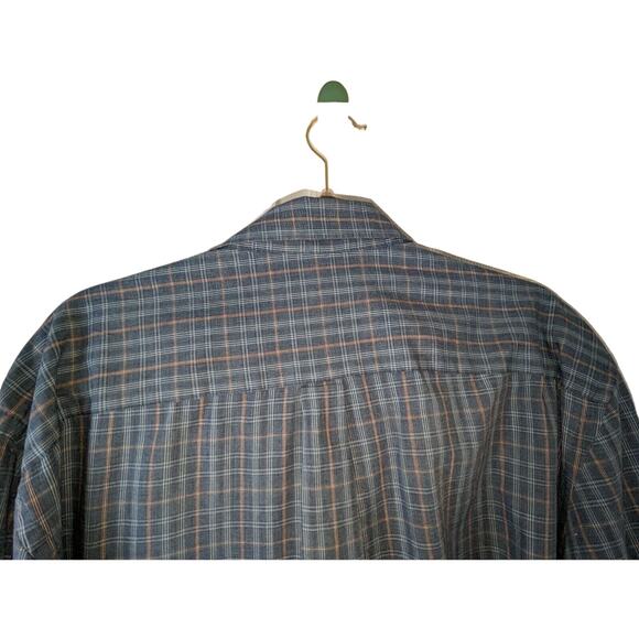 Van Heusen Men's XL Button-Up Long Sleeve Shirt Plaid Pattern - Picture 13 of 13